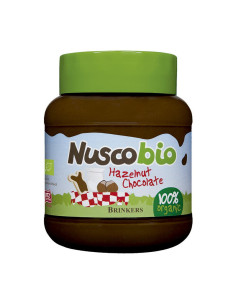 Crema de chocolate con avellanas 400g Nuscobio
